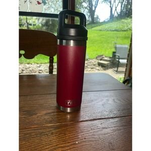 18 OZ Yeti W/ Chug Cap, Harvest Red